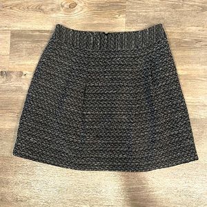 Halogen Black & White Tweed ‘esque Skirt size 8 NWOT